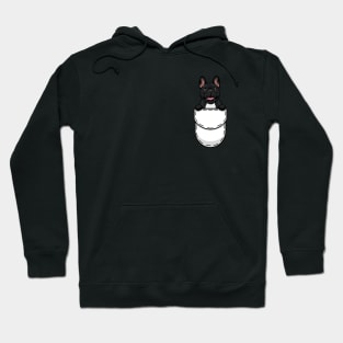 Funny French Bulldog Pocket Dog Hoodie